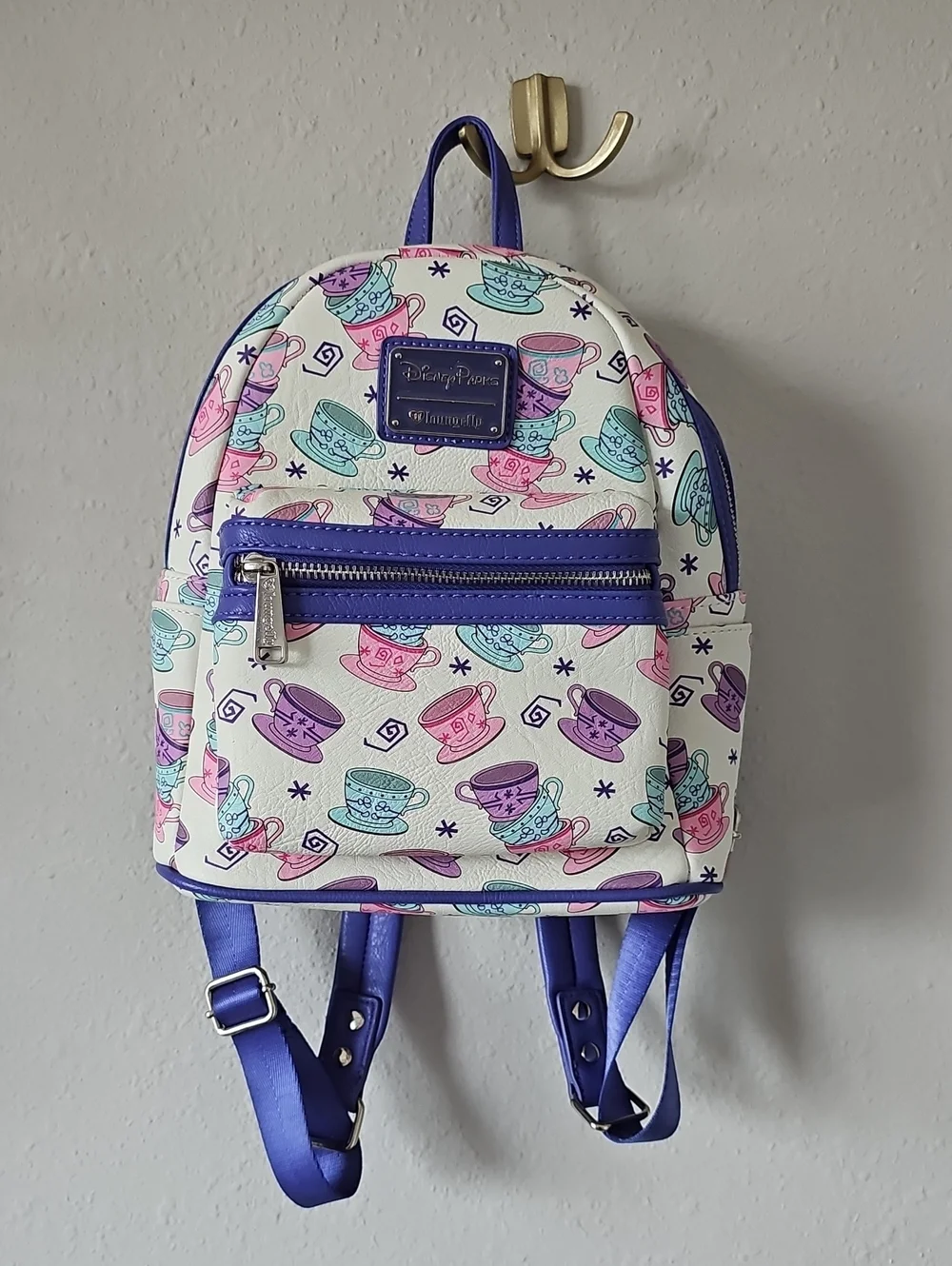 Disney Loungefly Mini Backpack Alice In Wonderland Mad Tea Party Rare